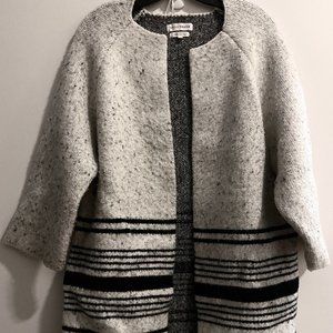 NWOT Urban Outfitters Native Youth Gray Wool Coat Size XS